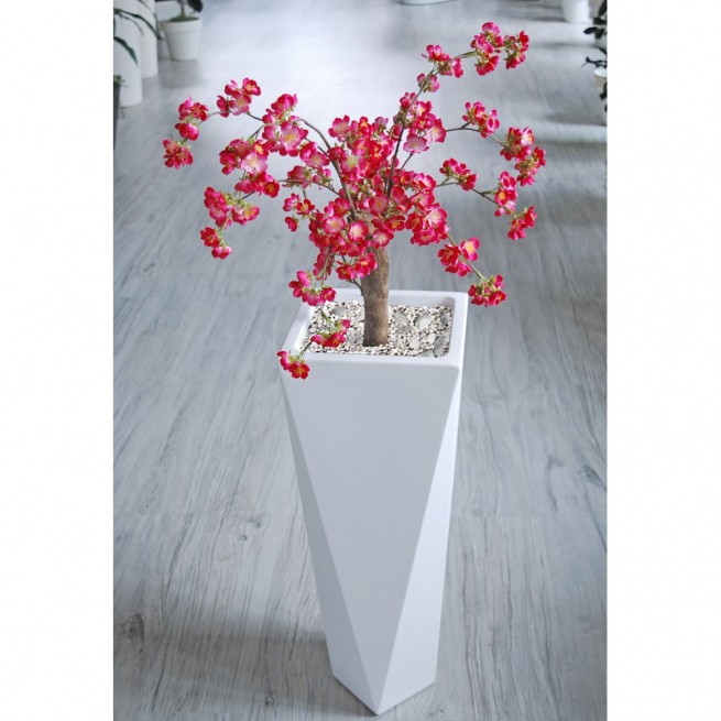 Planta semi-artificiala Ila, Cherry Wild Baby Tree Pink - 110 cm